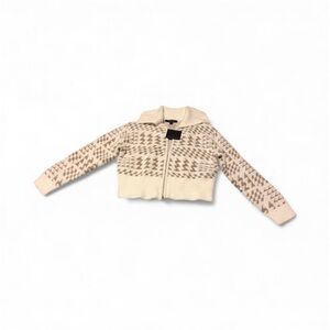 Marc New York Cream and Tan Sweater